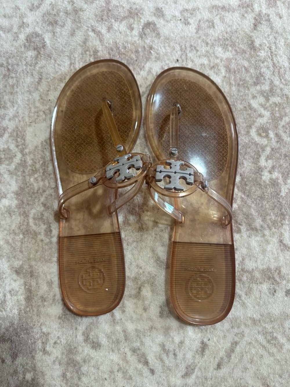 Women’s Tory Burch Jelly Thong Sandals
